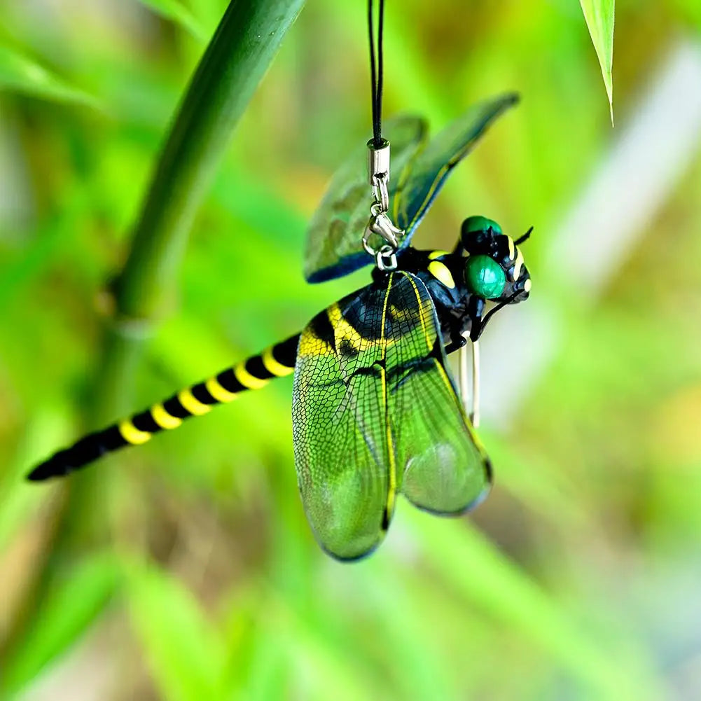 12cm Simulation Dragonfly Garden Ornament – Insect Deterrent Garden Ornament SPOT