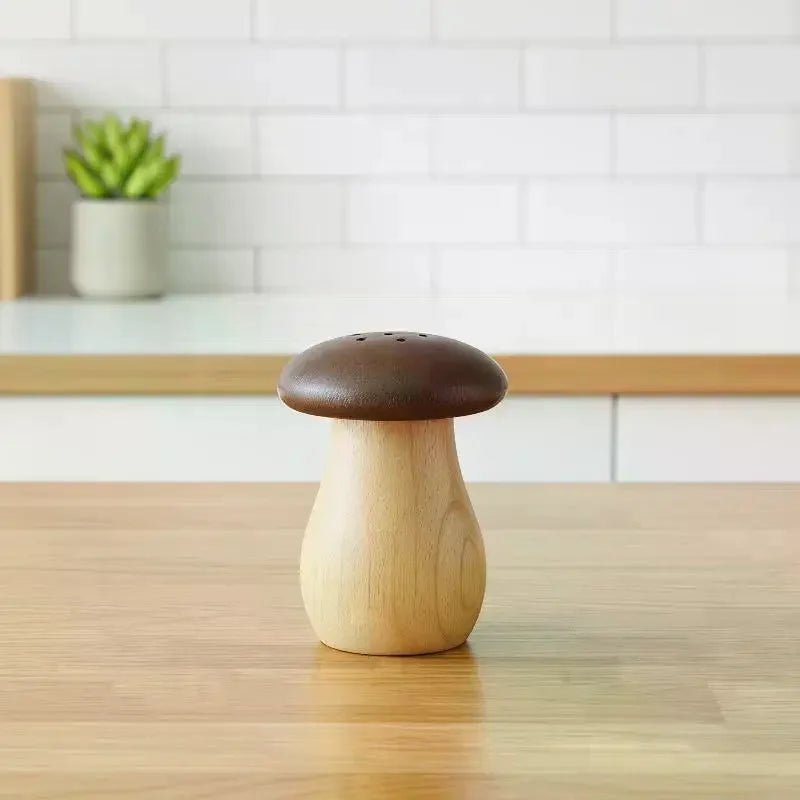 Mushroom Wood Toothpick Holder – Natural Dispenser & Tray Toothpick Holder SPOT Default Title