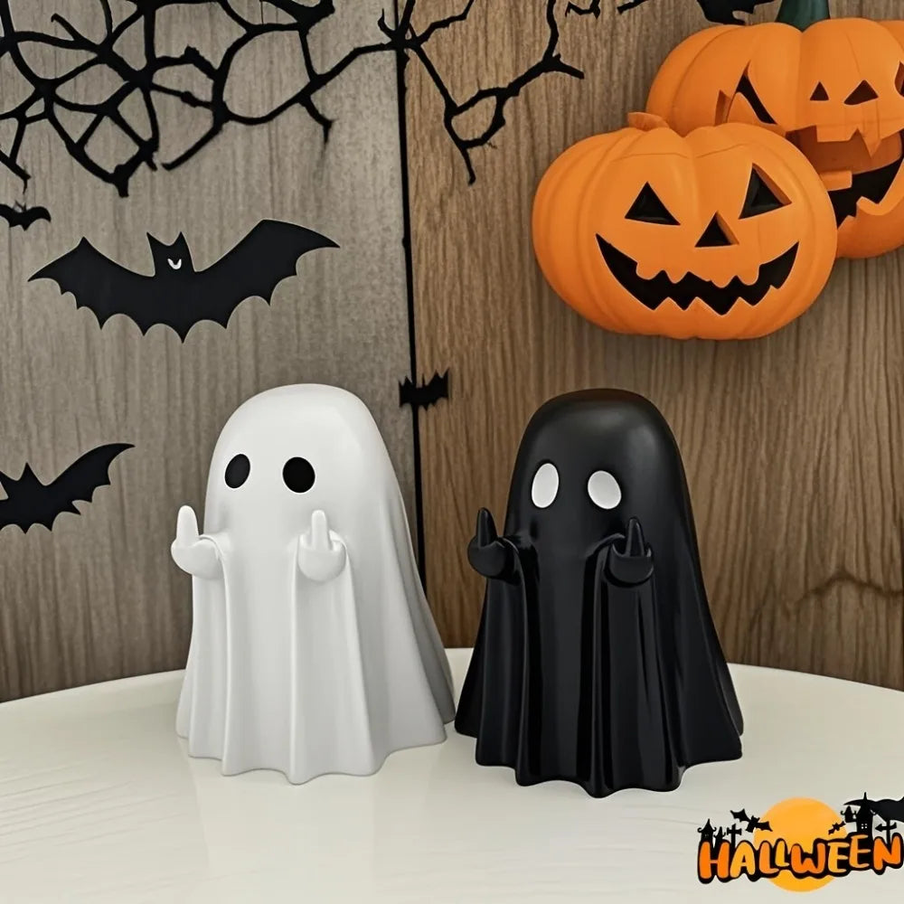 2-Pack Cute Ghost Halloween Ornaments – Home & Office Decor Halloween Ornaments SPOT