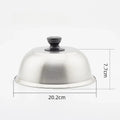 Stainless Steel Cheese Melting Dome – Grill & Griddle Lid Cheese Melting Dome SPOT 20CM