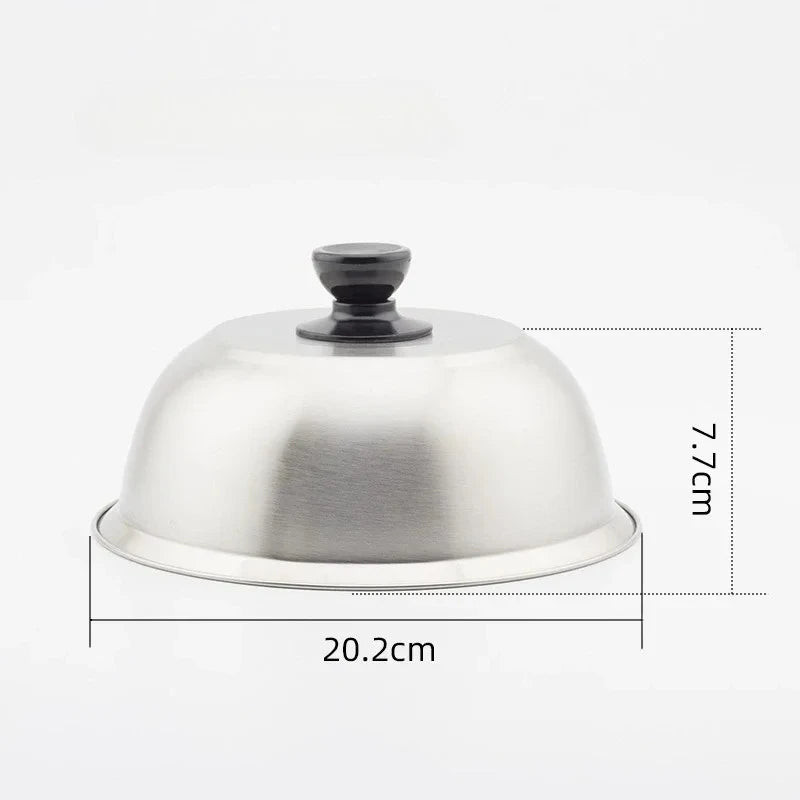 Stainless Steel Cheese Melting Dome – Grill & Griddle Lid Cheese Melting Dome SPOT 20CM