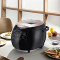 DUTRIEUX 5L Smart Rice Cooker – LCD Touch, Ceramic Non-Stick Electric Rice Cooker SPOT Black EU