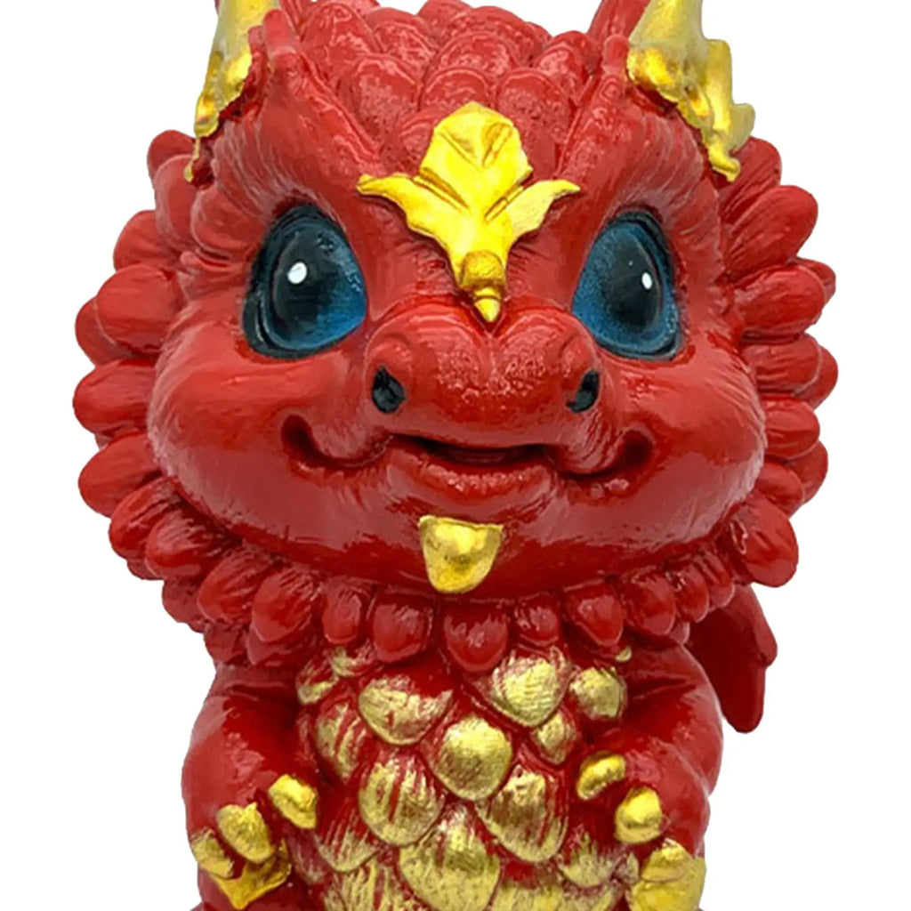 Cartoon Dragon Figurine Resin Statue – Desk & Car Décor Dragon Figurine SPOT