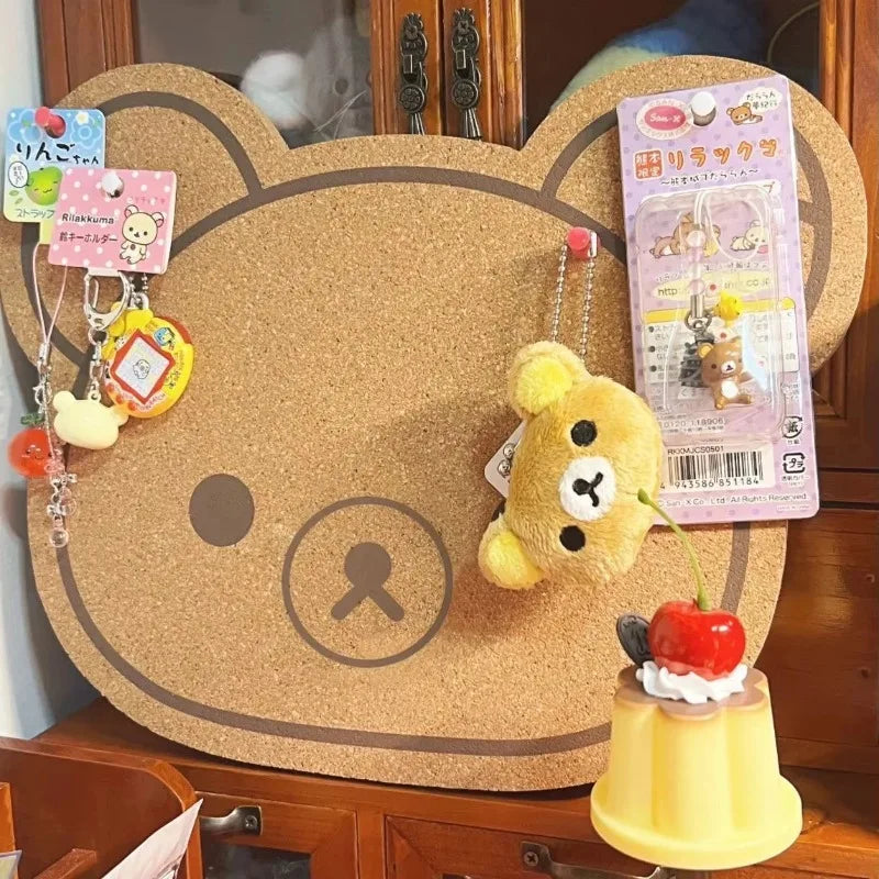 Rilakkuma Bear Felt Wall Panel – Kids Room Cartoon Decor Felt Wall Panel SPOT
