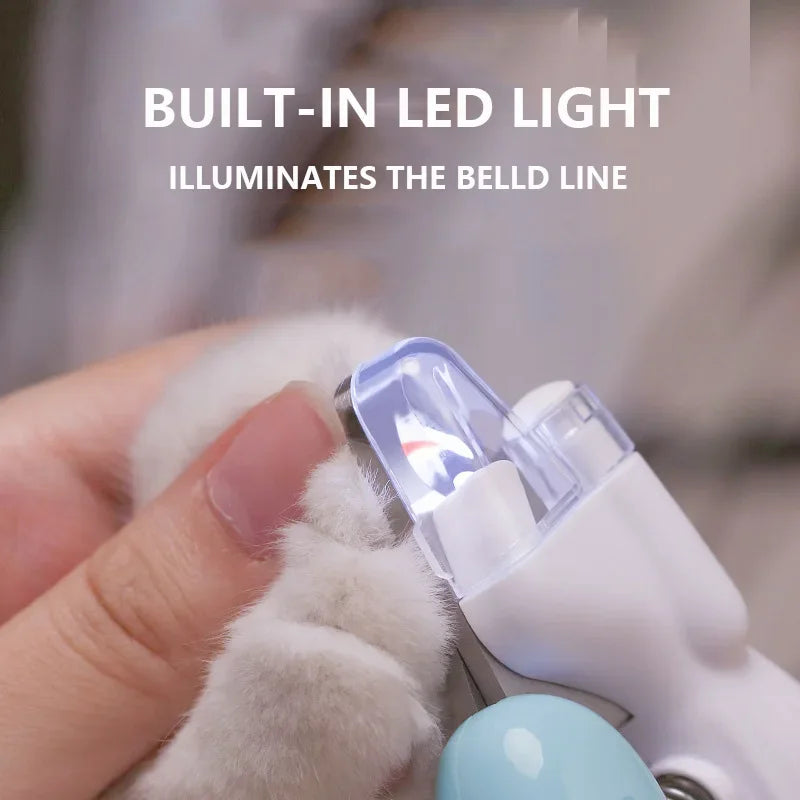 Pet Nail Clippers with LED Light – Dogs, Cats & Small Pets Pet Nail Clippers SPOT