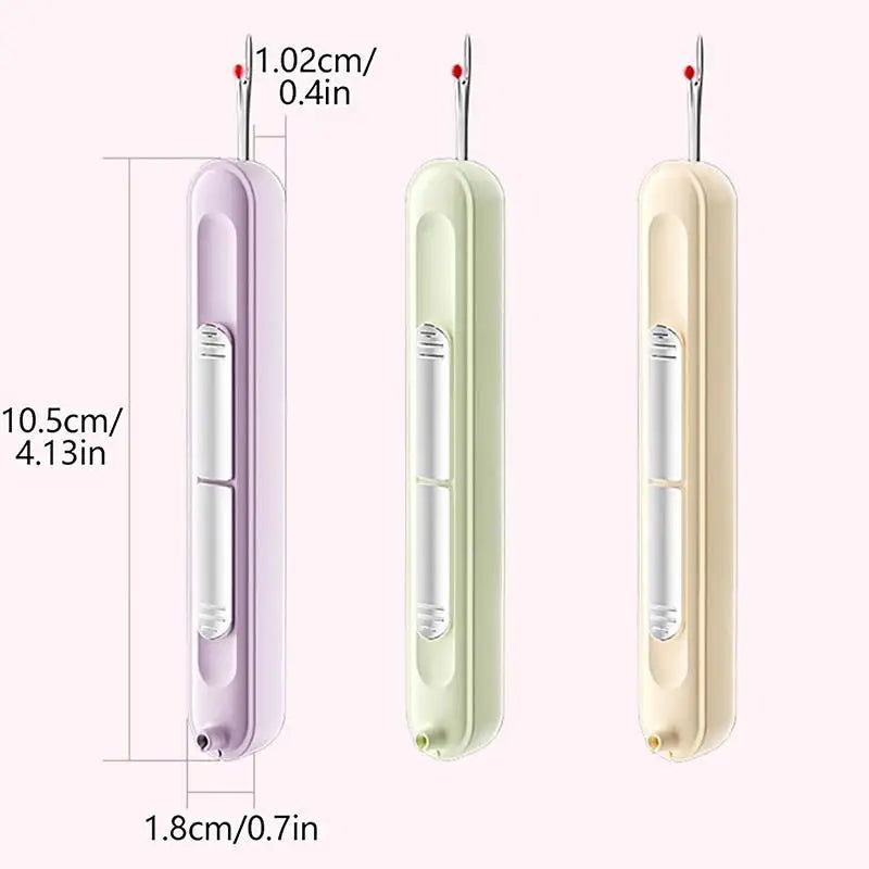 2-in-1 Needle Threader & Seam Ripper – Retractable Sewing Tool Sewing Tool SPOT