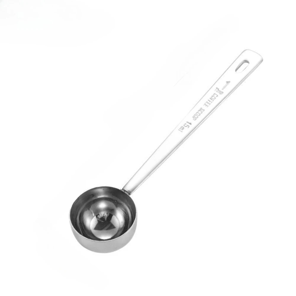 Stainless Steel Coffee Scoop & Measuring Spoon – Long Handle Coffee Measuring Scoop SPOT 15ml