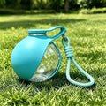 Portable 2-in-1 Pet Water Bottle & Foldable Bowl 285ml Pet Travel Water Bottle SPOT Blue