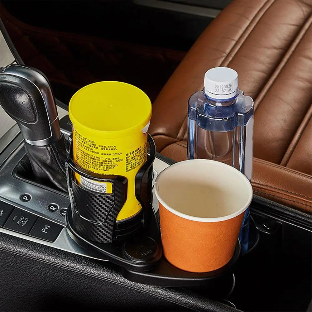 2-in-1 Adjustable Car Cup Holder Expander & Dual Adapter Cup Holder Expander SPOT
