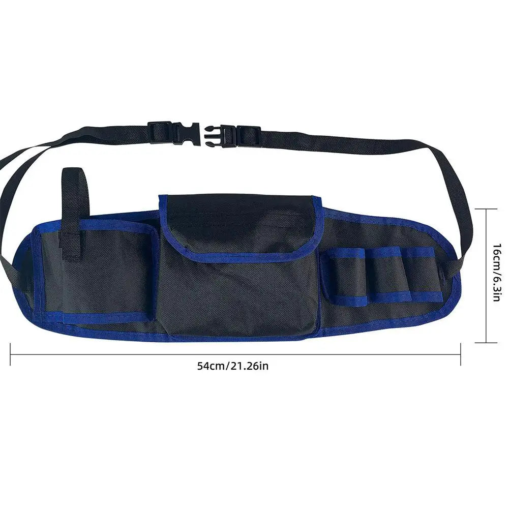 Electrician Tool Belt Pouch – Multi-Pocket Oxford Cloth Waist Bag Tool Belt Pouch SPOT