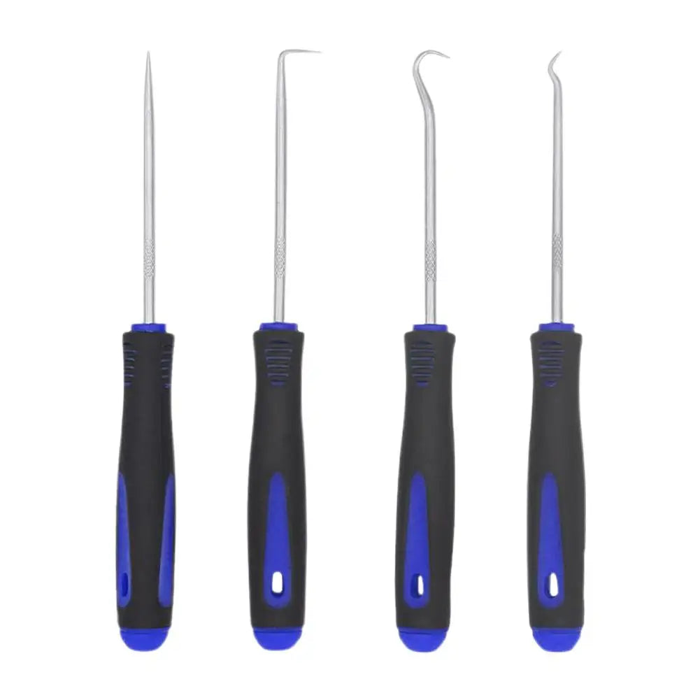 4-Pc O-Ring & Oil Seal Hook Puller Set – Auto Repair Tools Automotive Seal Hook Set SPOT 1set