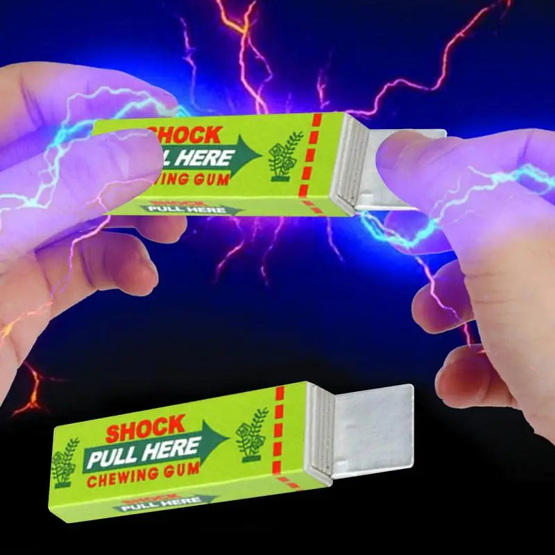 Electric Shock Chewing Gum Prank Toy – Funny Gag Gift Novelty Prank Toy SPOT
