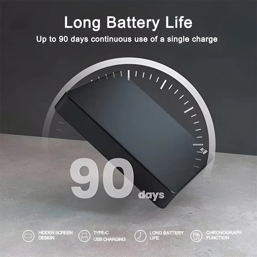 Digital Coffee Scale with Timer & LED – 3kg/0.1g USB Rechargeable Digital Kitchen Scale SPOT