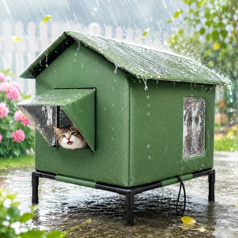 Winter Insulated Waterproof Dog House for Small & Medium Dogs Outdoor Dog House SPOT