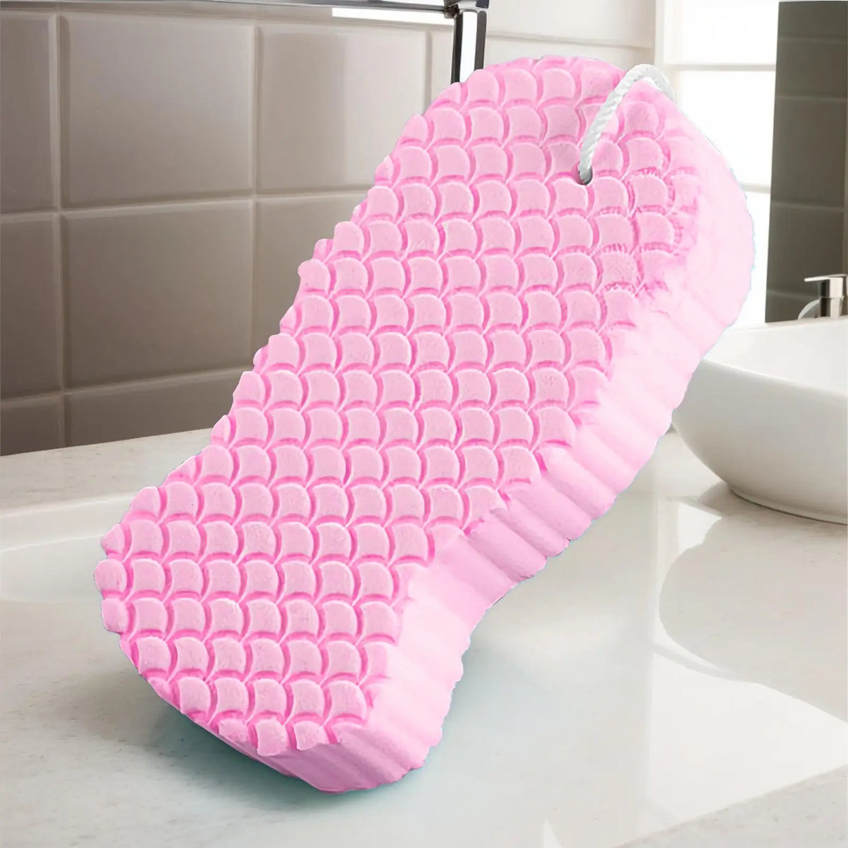 Exfoliating Bath Sponge – PVA Body Scrubber for All Skin Types Exfoliating Bath Sponge SPOT