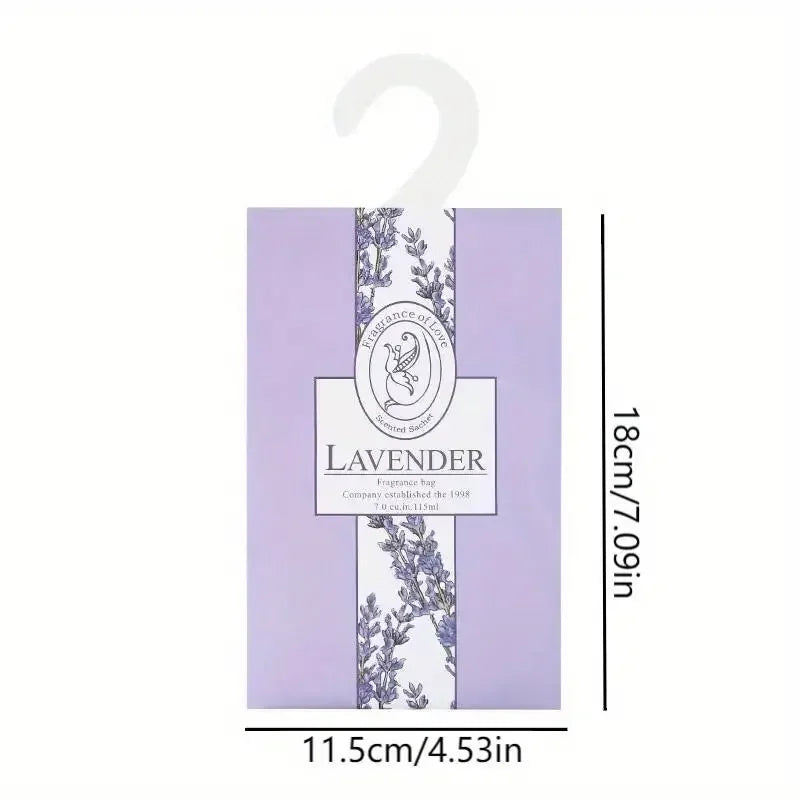Lavender Hanging Fragrance Sachets – Car, Closet & Home 5/6-Pack Fragrance Sachet SPOT