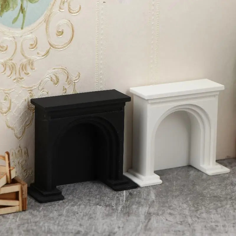 1/12 Scale Dollhouse Mini Fireplace – Christmas Decor Accessory Dollhouse Accessory SPOT