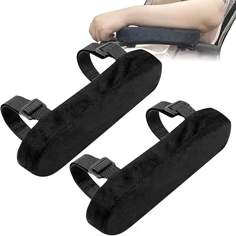 Memory Foam Armrest Pads – Office Chair Elbow Cushion Covers Chair Armrest Pad SPOT