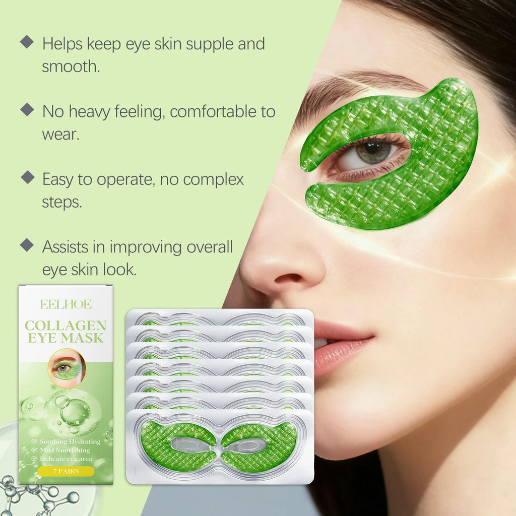 EELHOE Collagen Eye Mask Patches – Hydrating & Firming Eye Mask Patches SPOT