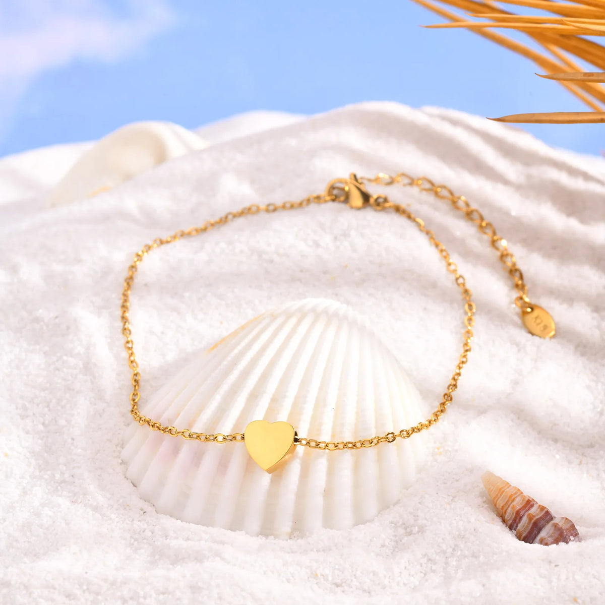 Dainty Layered Anklet – 18K Gold Plated Stainless Steel Layered Anklet SPOT
