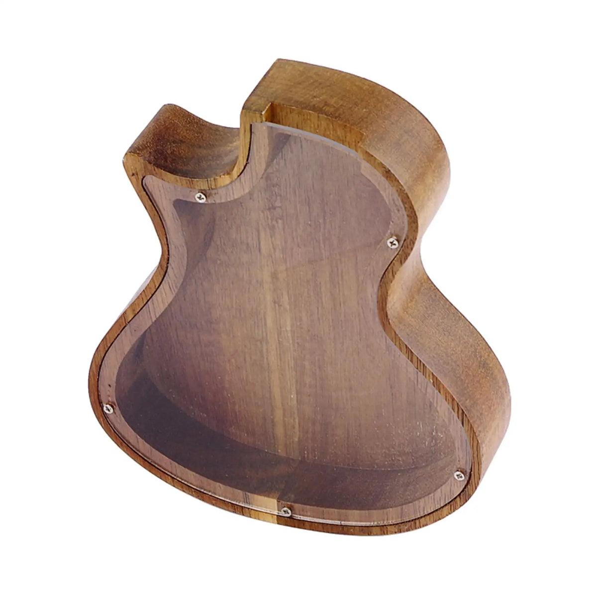 Wooden Coin Saving Box – Letter & Guitar Piggy Bank for Kids Wooden Piggy Bank SPOT