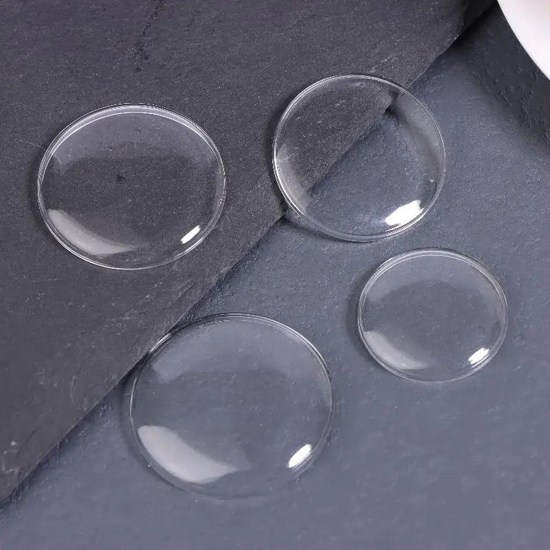 Acrylic Watch Crystal Replacement Lens 25–36mm Flat Round Watch Crystal Lens SPOT