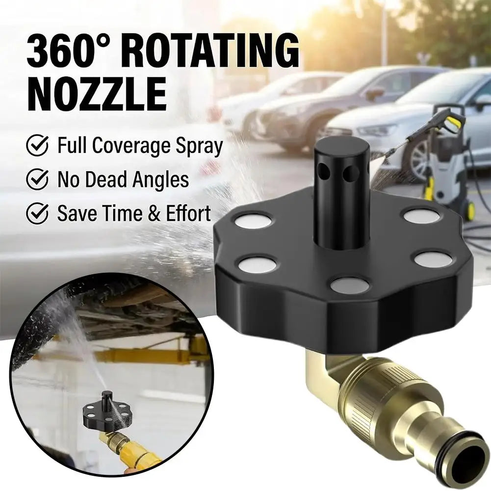 Magnetic Underbody Chassis Wash Head – 360° Nozzle Kit Underbody Wash Kit SPOT