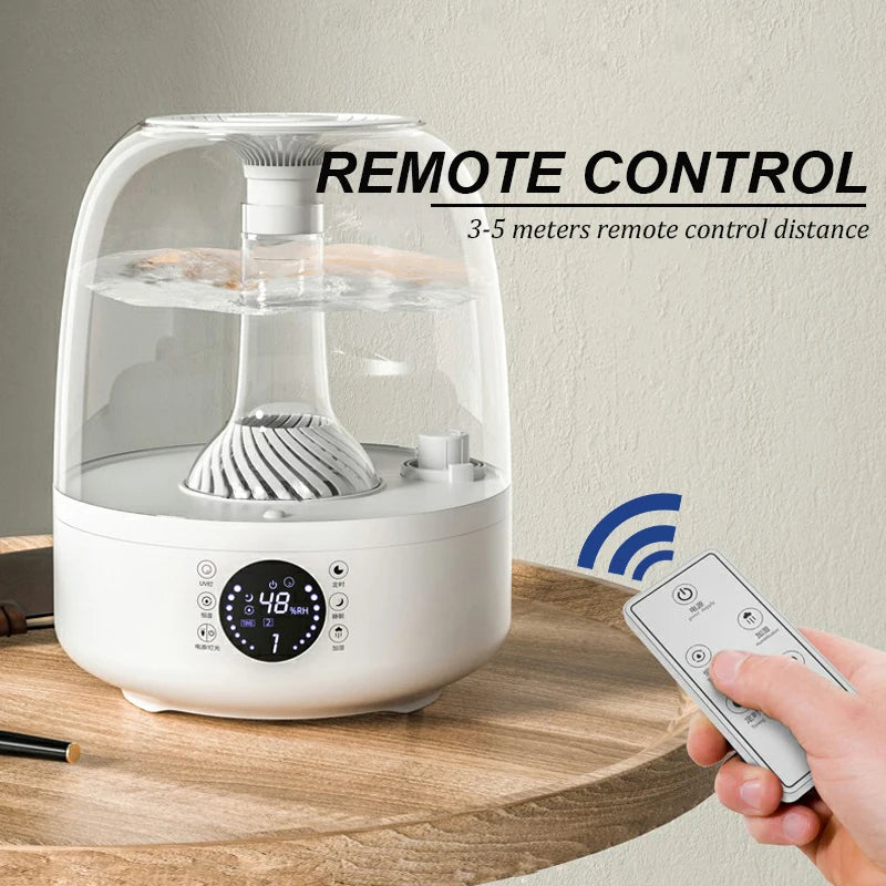 Ultrasonic Cool Mist Smart Desktop Humidifier 4L – Aromatherapy Cool Mist Humidifier SPOT