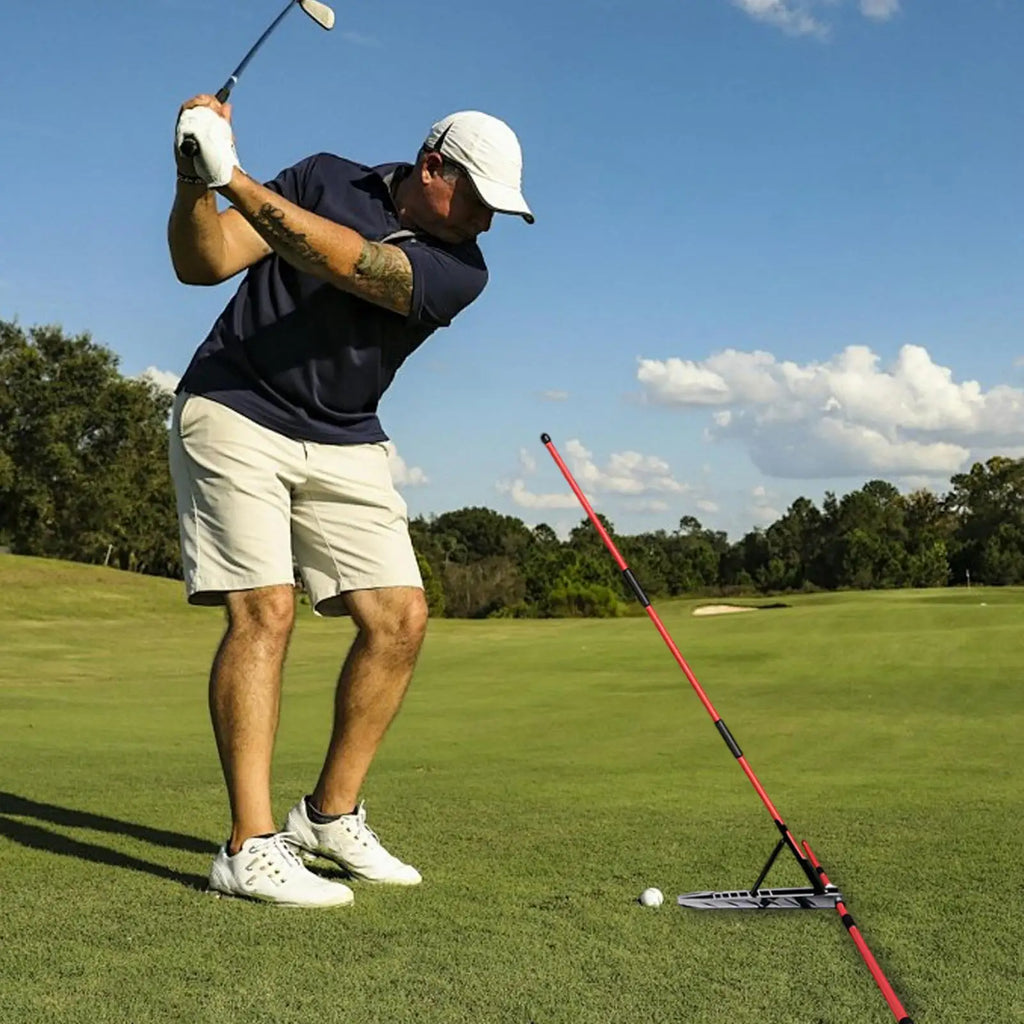 Golf Swing Trainer & Alignment Stick Holder – Swing Corrector Golf Swing Trainer SPOT