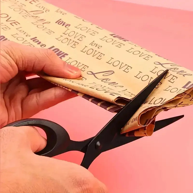 Heavy-Duty Stainless Steel Scissors – Anti-Adhesive Black Blade Heavy-Duty Scissors SPOT