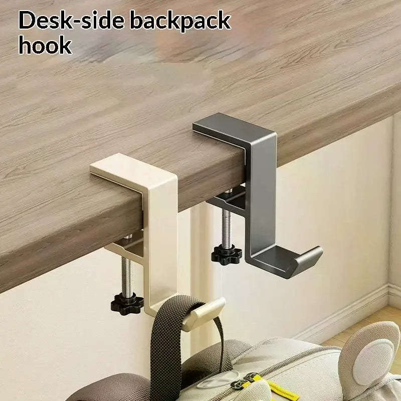Adjustable Magnetic Desk Hook – Punch-Free Bag Hanger Desk Edge Hook SPOT