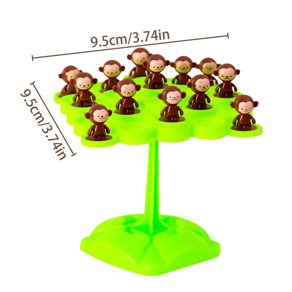 Monkey Balance Tree Game – Kids Focus & Coordination Toy Kids Balance Game SPOT random color