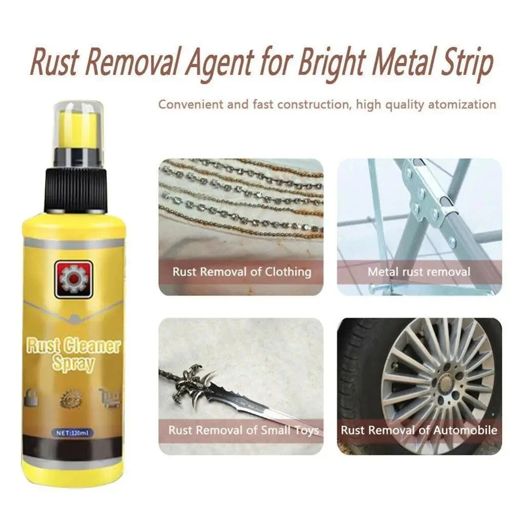 GLASKLARE 100ml Rust Remover Spray – Anti-Rust Lubricant Rust Remover Spray SPOT