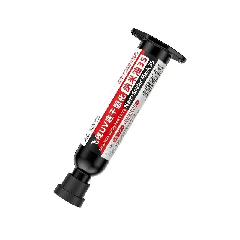 UV Curing Nano Solder Mask 3S PCB Flux Ink – Phone Board Repair PCB Solder Mask Flux SPOT 1Pcs