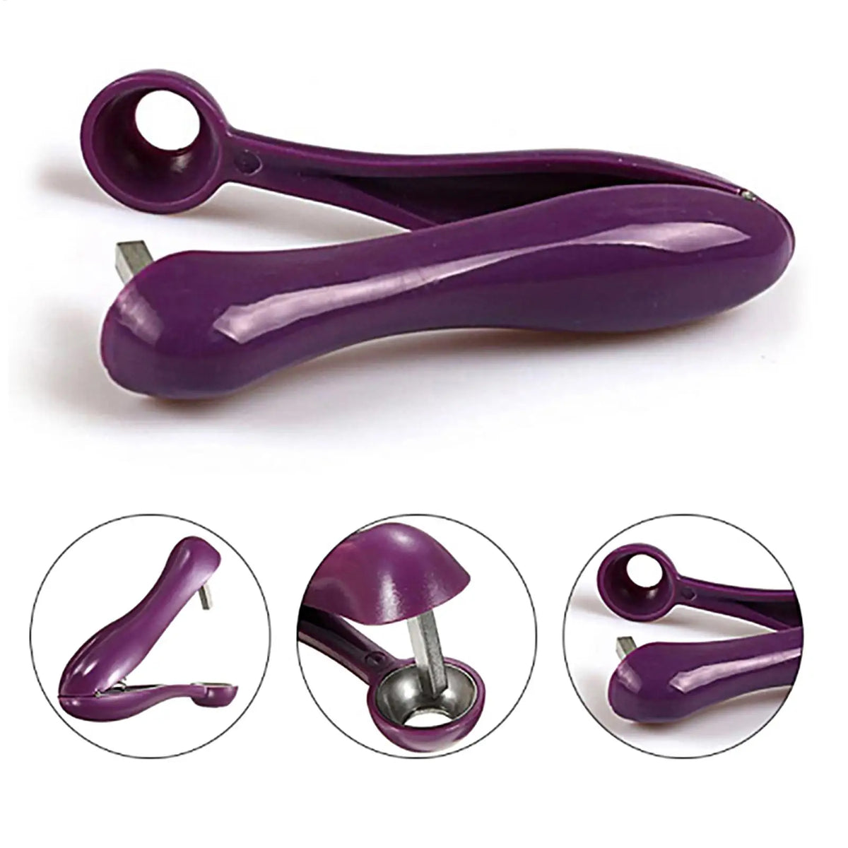 Cherry Pitter & Olive Pit Remover – Food-Safe Kitchen Tool Cherry Pitter Tool SPOT