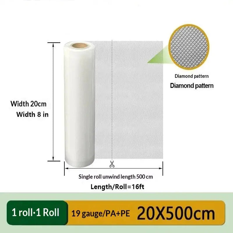 Vacuum Sealer Bags Roll – Microwave Safe, Sous Vide & Meal Prep Vacuum Sealer Bags SPOT A8