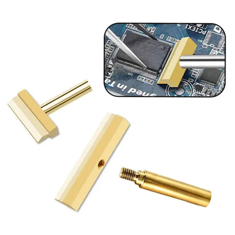 Wide Spade Soldering Iron Tip 5–40mm | Copper Welding Tip Soldering Iron Tip SPOT