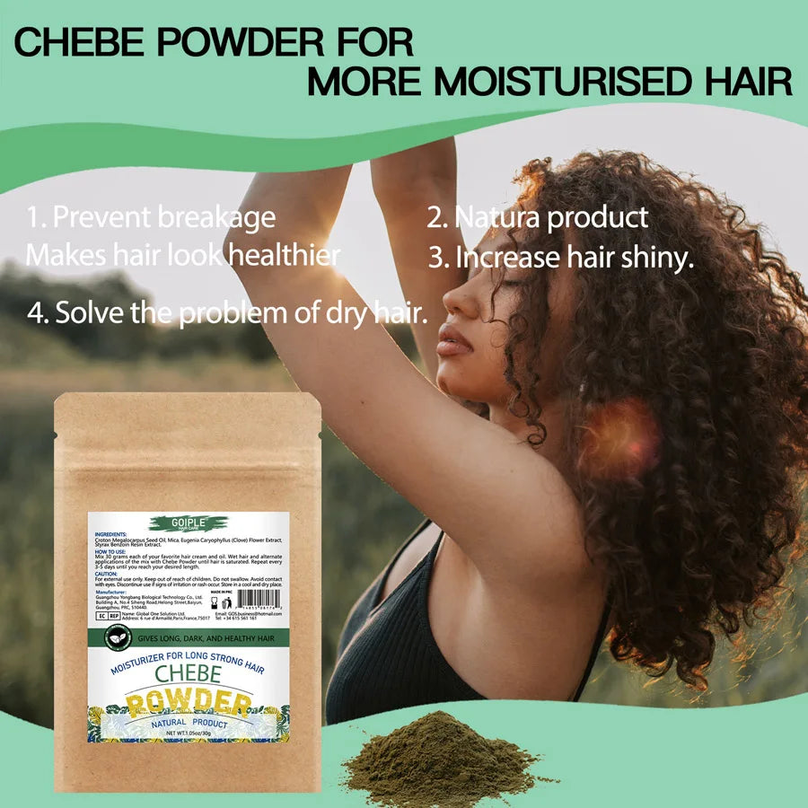 Goiple Chebe Hair Care Set – Oil, Serum & Powder 5-Piece Kit Hair Care Set SPOT