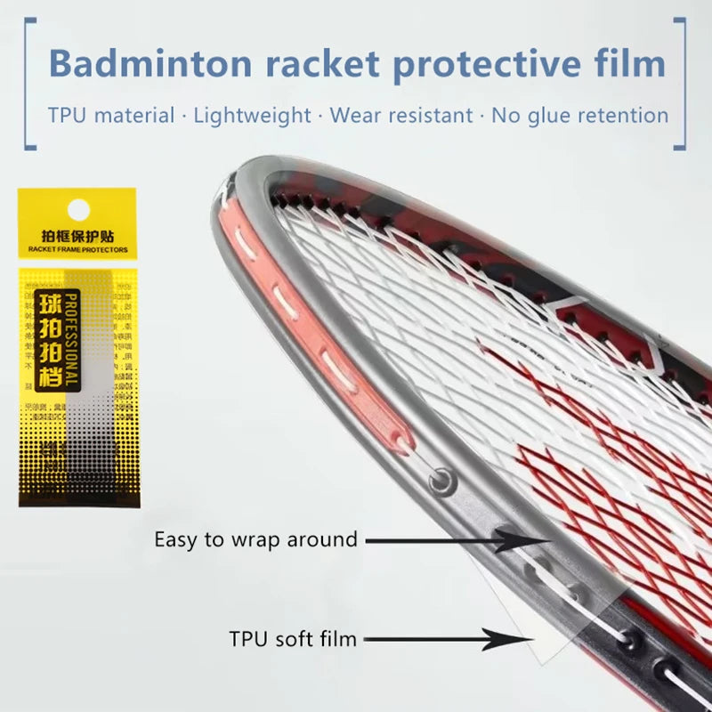 TPU Badminton Racket Edge Protector Tape – Clear & Invisible Racket Protector Tape SPOT Default Title