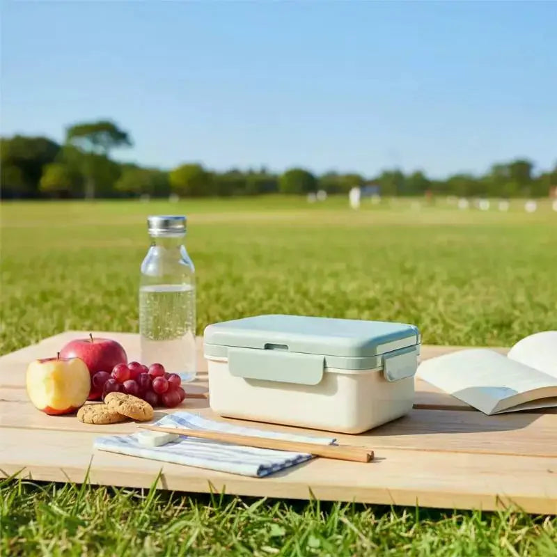 3-Compartment Bento Lunch Box – Microwave Safe & Leakproof Bento Lunch Box SPOT