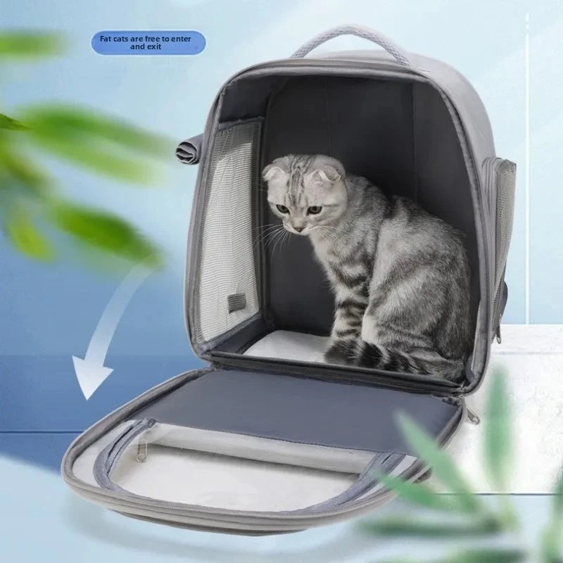 Pet Carrier Backpack – Breathable Mesh for Dogs & Cats Travel Pet Carrier Backpack SPOT