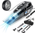 4-in-1 Portable Car Vacuum & Tyre Inflator – 6000mAh Wireless Car Vacuum Cleaner SPOT 6000 MAh China Mainland