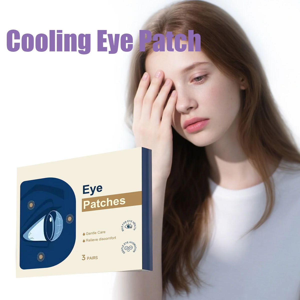 Hoygi Cooling Under Eye Patches – Hydrating Gel Mask, 3 Pairs Under Eye Patches SPOT