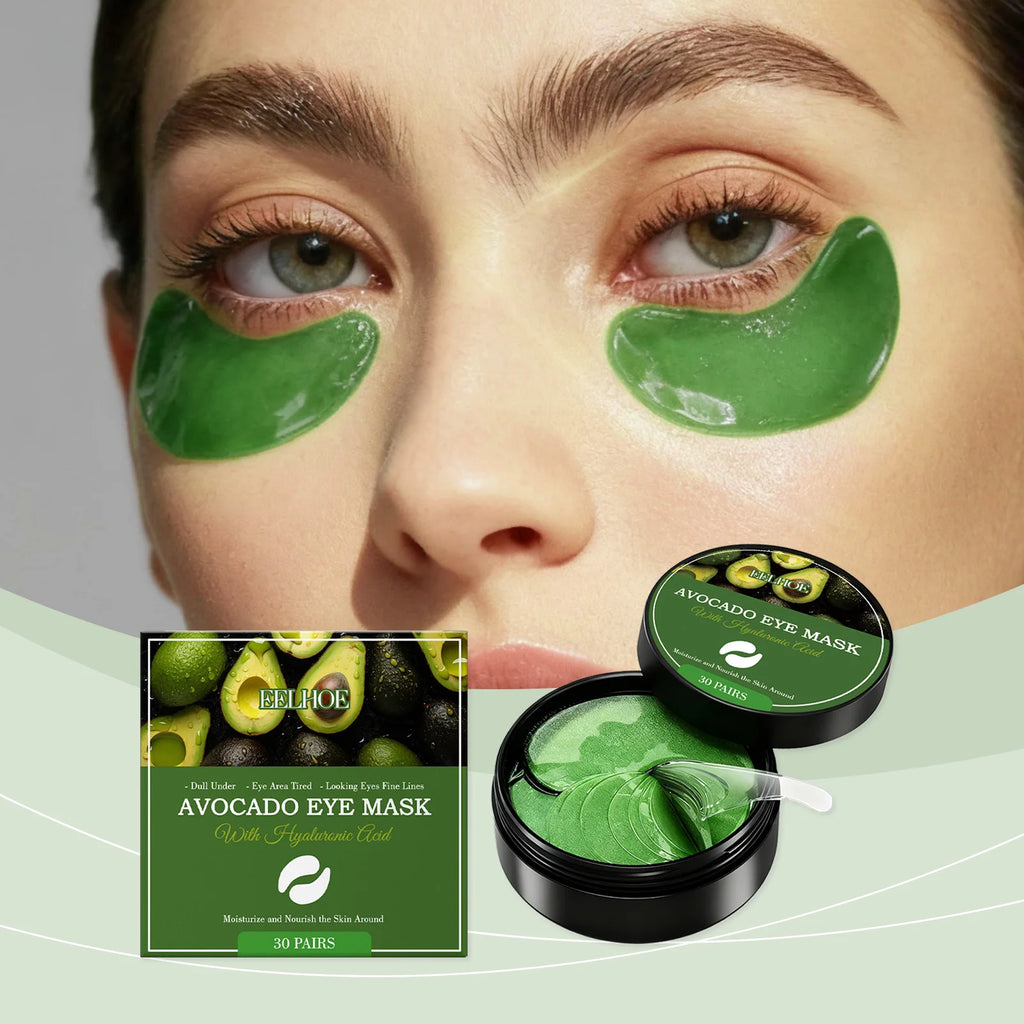 Eelhoe Hyaluronic Acid Under Eye Masks – 30 Pairs Hydrating Under Eye Mask SPOT