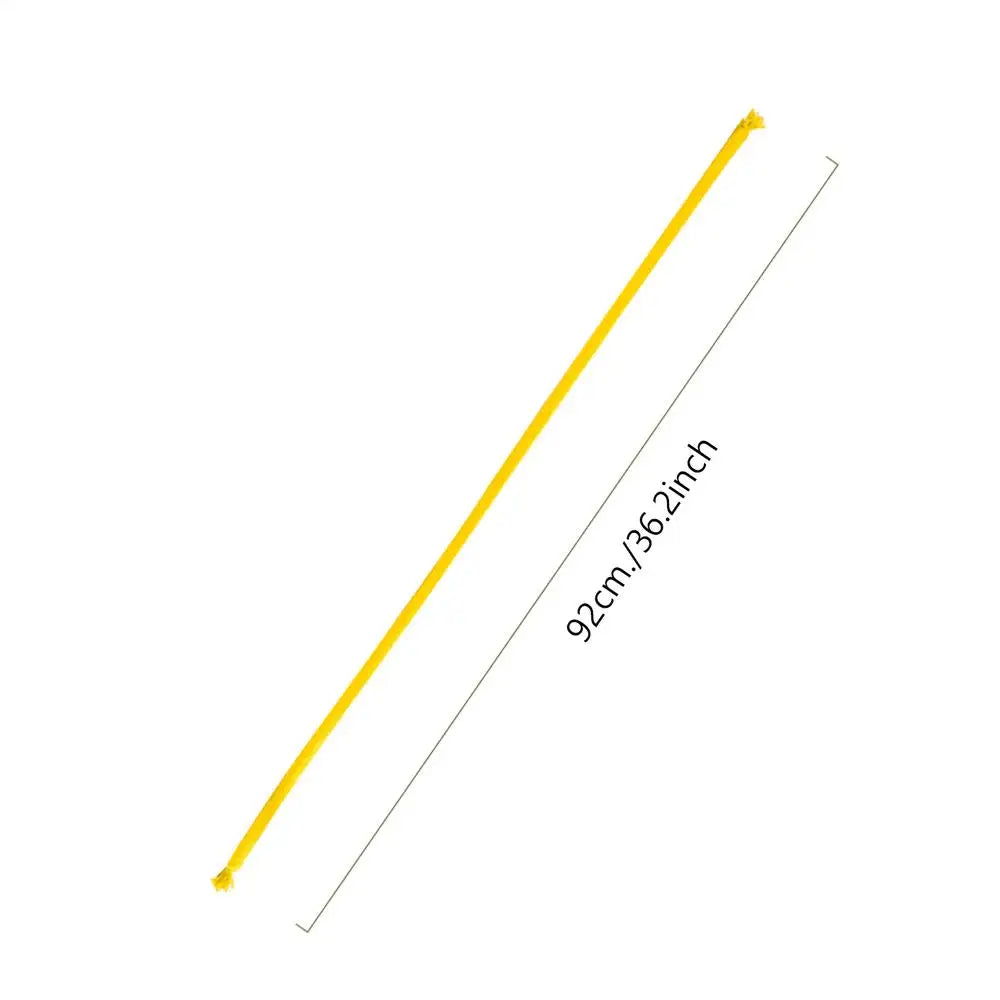 Stiff Rope Magic Trick – Classic Close-Up Street & Stage Prop Magic Rope Prop SPOT Yellow