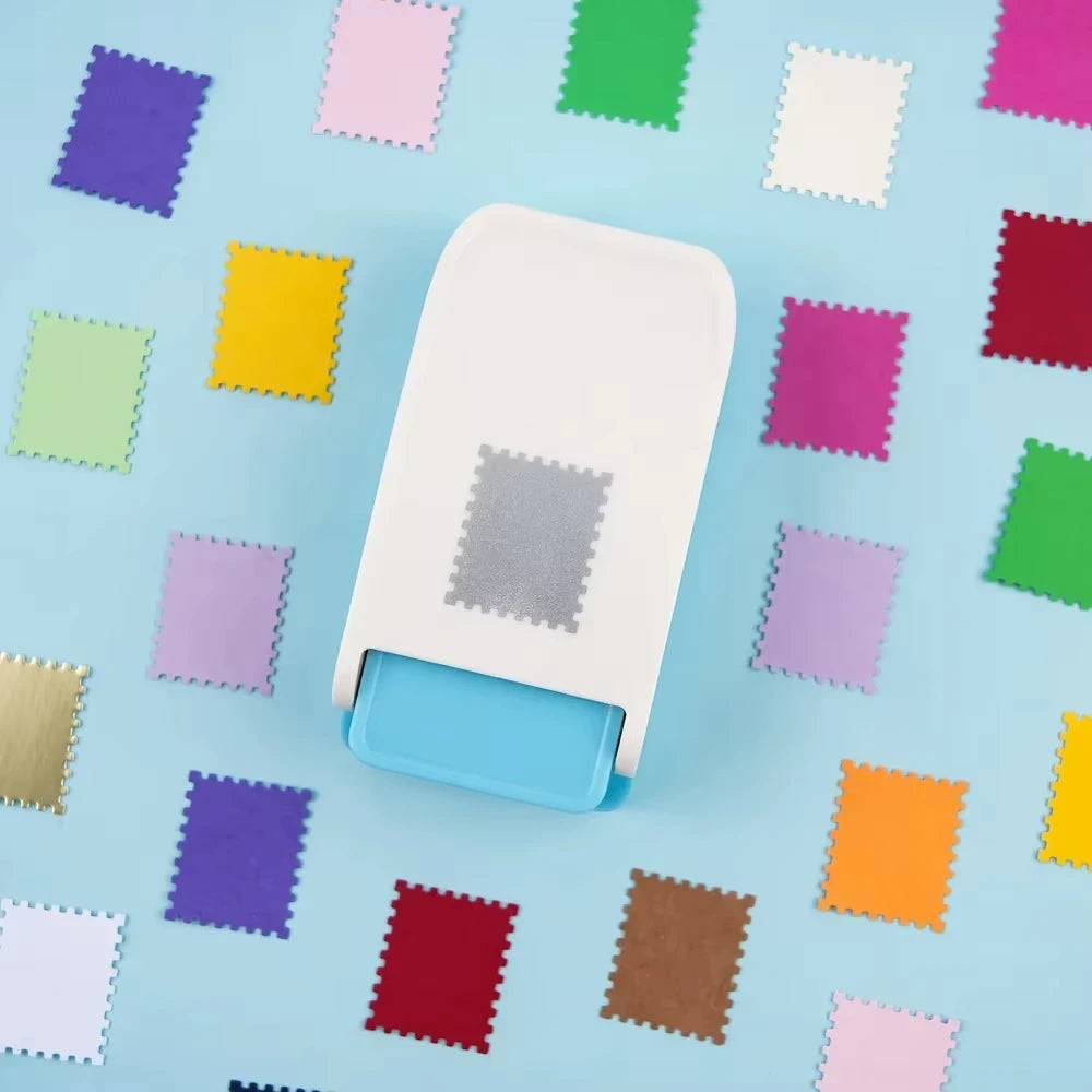 Postage Stamp Shape Paper Punch – DIY Craft Border Embosser Craft Paper Punch SPOT
