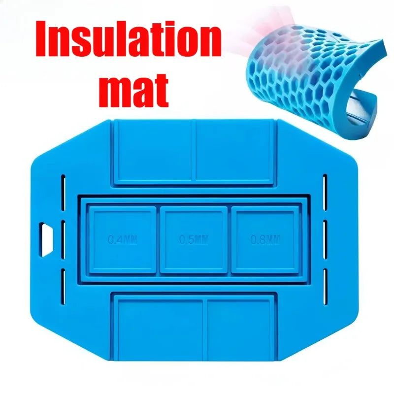 Silicone Insulation Mat & Magnetic Base – IC Chip Reballing Kit Soldering Reballing Kit SPOT