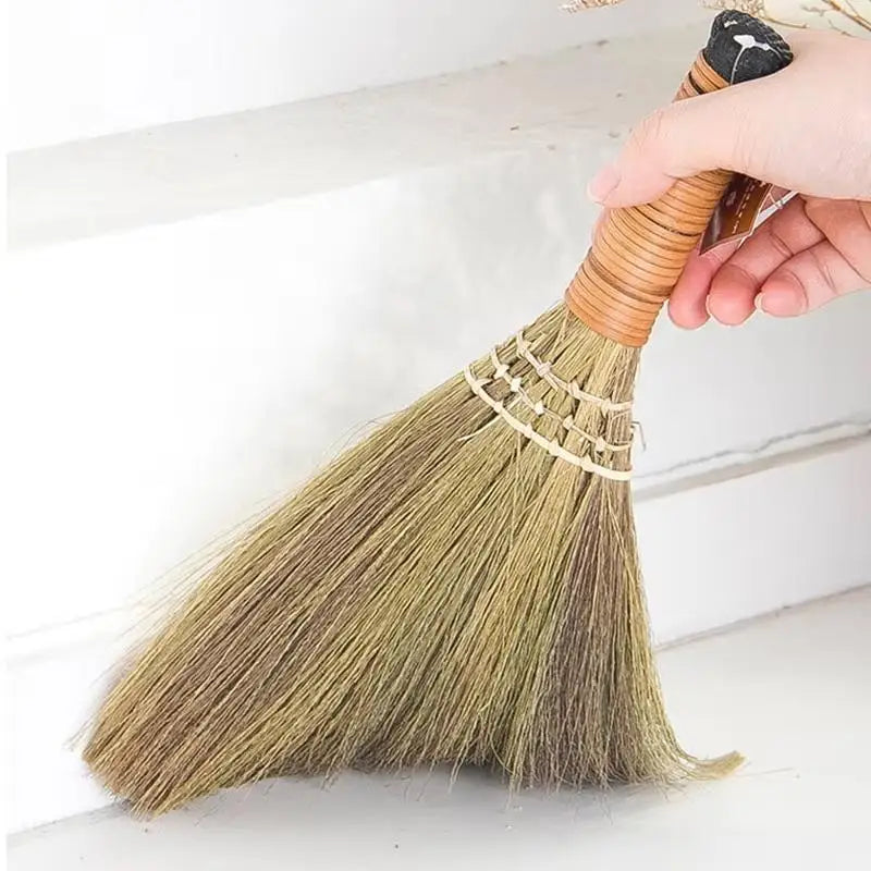Handmade Miscanthus Natural Broom – Eco-Friendly Sweeper Natural Broom SPOT