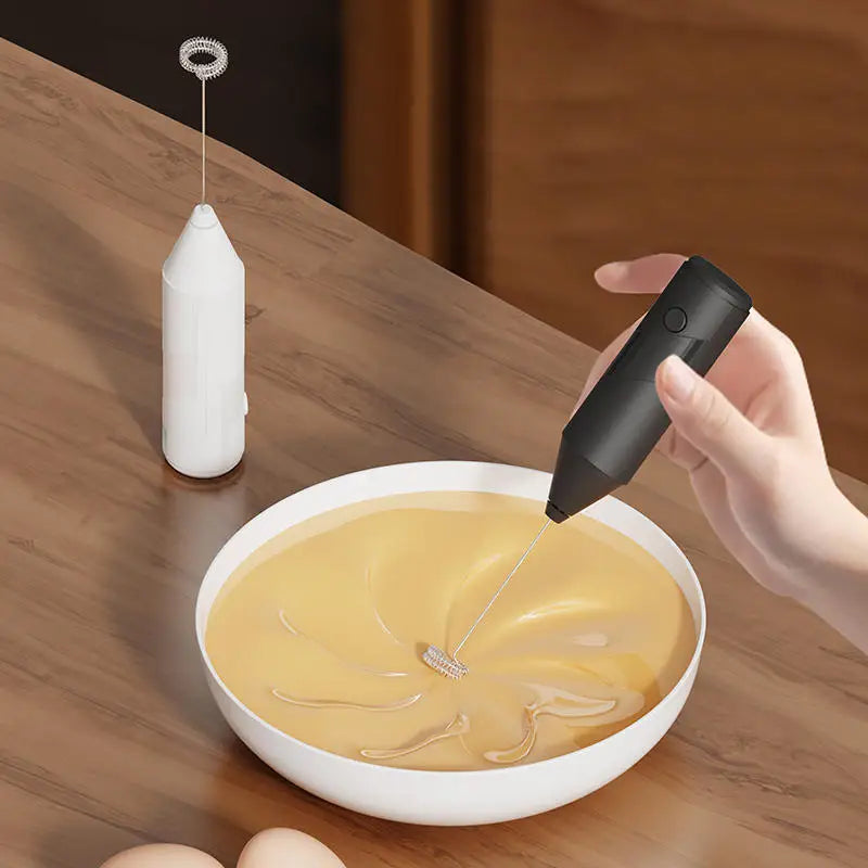 Electric Milk Frother & Coffee Whisk – Mini Handheld Foamer Handheld Milk Frother SPOT