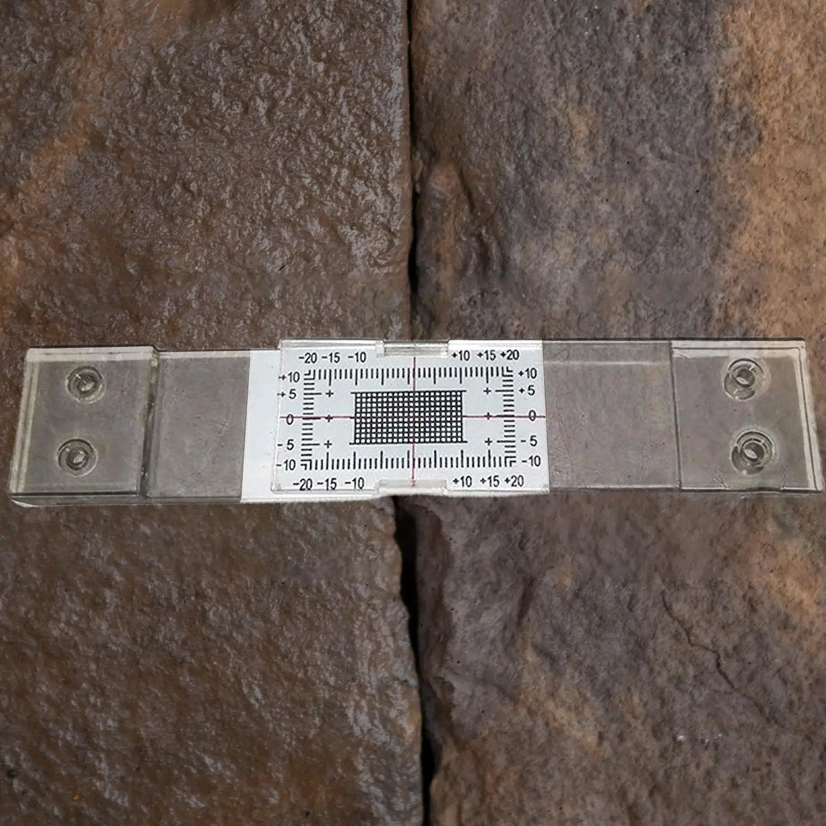 Acrylic Crack Monitor Gauge – Dual-Axis Wall Crack Tracker Crack Monitor Gauge SPOT